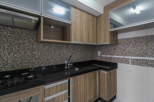Cozinha de apartamento para alugar com 2 quartos, 45m² em Jardim Vila Formosa, São Paulo