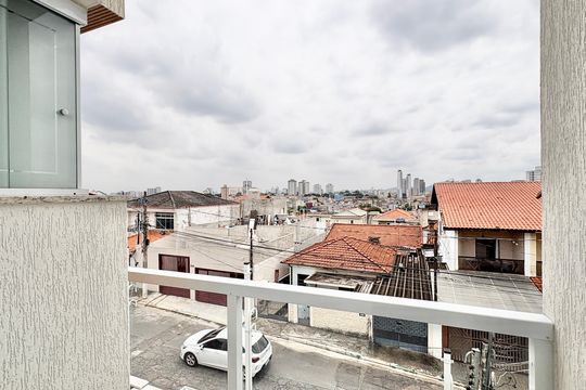 Varanda da Suíte 2 de casa à venda com 2 quartos, 120m² em Vila Carolina, São Paulo