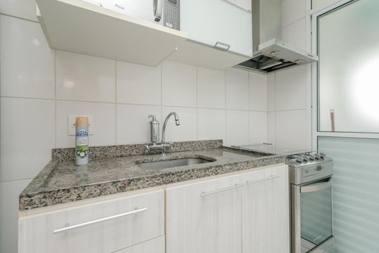 Cozinha de apartamento para alugar com 2 quartos, 62m² em Tatuapé, São Paulo