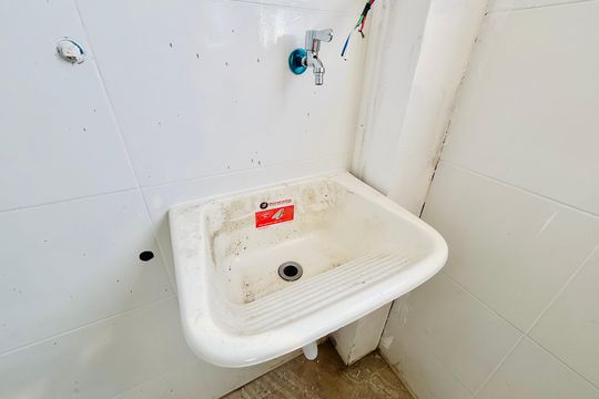 Área de Serviço de apartamento para alugar com 2 quartos, 120m² em Vila Guilhermina, São Paulo