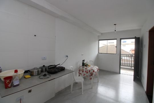 Sala/Cozinha de apartamento para alugar com 2 quartos, 38m² em Jardim Nordeste, São Paulo