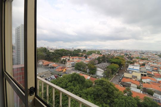 Varanda da Sala de apartamento à venda com 2 quartos, 60m² em Vila Ivone, São Paulo