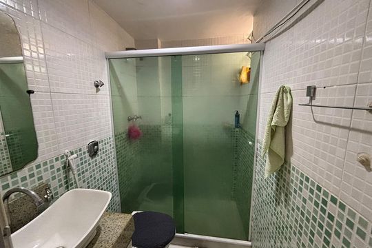 Banheiro 1 de apartamento para alugar com 2 quartos, 79m² em Caju, Rio de Janeiro