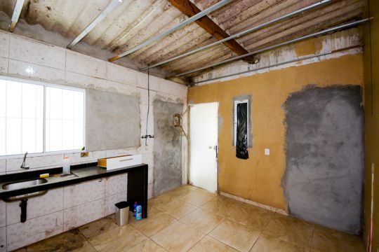 Cozinha de casa para alugar com 1 quarto, 70m² em Jardim Normandia, Guarulhos