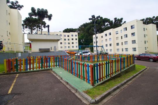 Área comum - Playground de apartamento para alugar com 2 quartos, 48m² em Cachoeira, Curitiba