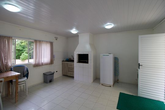 Área comum - Salão de festas de apartamento para alugar com 2 quartos, 48m² em Cachoeira, Curitiba