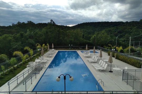 Piscina de apartamento para alugar com 2 quartos, 44m² em Recanto Vista Alegre, Cotia