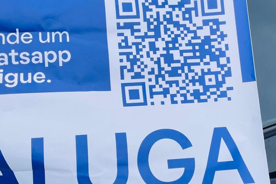 Placa de apartamento para alugar com 2 quartos, 44m² em Recanto Vista Alegre, Cotia