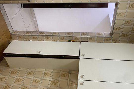 Cozinha de apartamento para alugar com 2 quartos, 45m² em Parada de Lucas, Rio de Janeiro