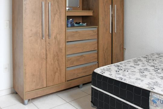 Quarto 1 de apartamento à venda com 2 quartos, 48m² em Jardim Belcito, São Paulo