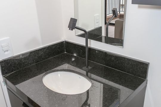 Banheiro de apartamento para alugar com 2 quartos, 41m² em Perdizes, São Paulo
