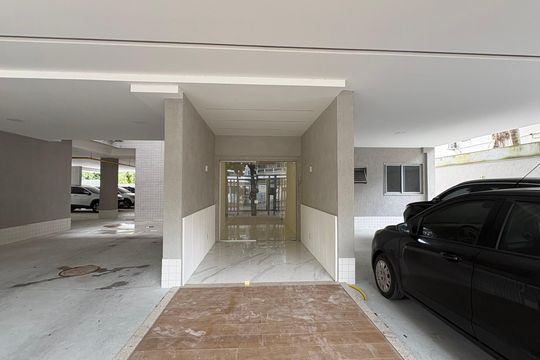 Entrada do condomínio de apartamento à venda com 3 quartos, 152m² em Recreio dos Bandeirantes, Rio de Janeiro