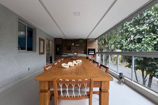 Varanda de apartamento à venda com 3 quartos, 152m² em Recreio dos Bandeirantes, Rio de Janeiro