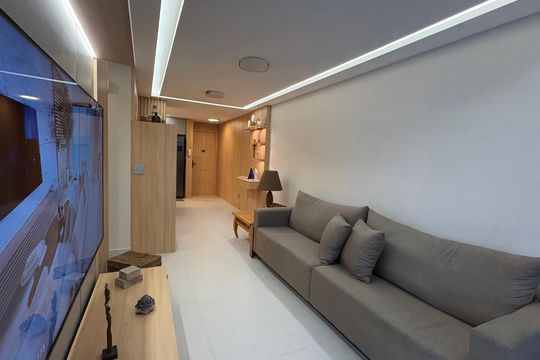 Sala de apartamento à venda com 3 quartos, 152m² em Recreio dos Bandeirantes, Rio de Janeiro