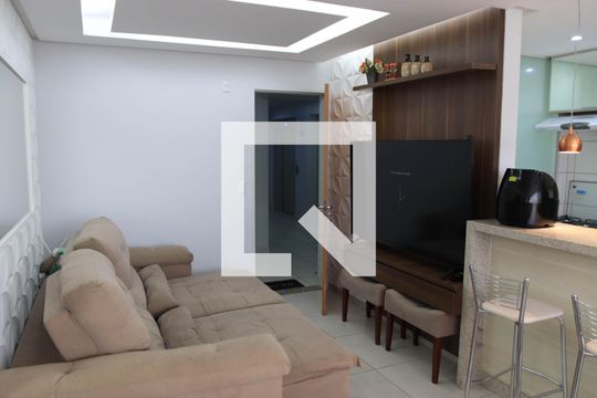 Sala de apartamento à venda com 2 quartos, 62m² em Setor Negrão de Lima, Goiânia