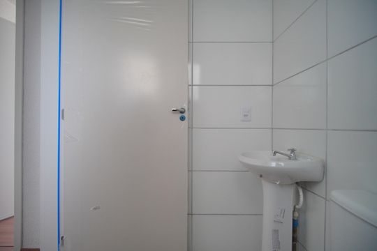 Banheiro de apartamento para alugar com 2 quartos, 44m² em Canudos, Novo Hamburgo