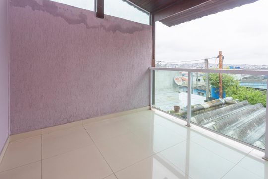 Varanda do Quarto 1 de casa para alugar com 3 quartos, 110m² em Cidade Dutra, São Paulo