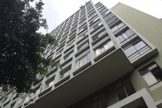 Fachada de apartamento para alugar com 1 quarto, 54m² em Bela Vista, São Paulo