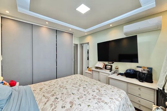 Suíte de apartamento à venda com 1 quarto, 55m² em Alphaville Industrial, Barueri