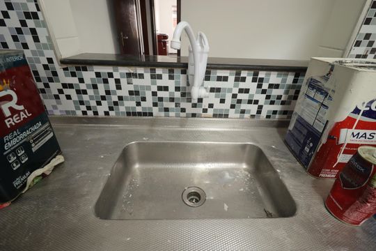 Cozinha - Pia de casa para alugar com 2 quartos, 200m² em Vila Helena, Santo André