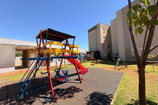Área comum - Playground de apartamento para alugar com 2 quartos, 44m² em Via Norte, Ribeirão Preto