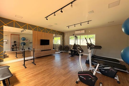Área comum - Academia de apartamento para alugar com 2 quartos, 44m² em Via Norte, Ribeirão Preto