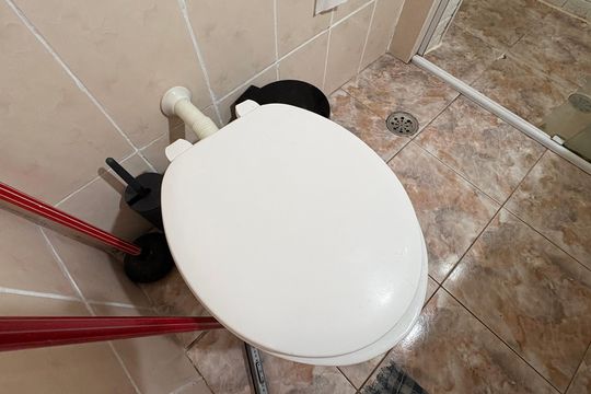 Banheiro de kitnet/studio para alugar com 1 quarto, 32m² em Consolação, São Paulo