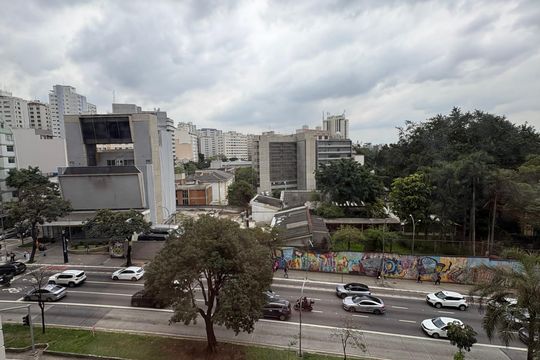 Vista de kitnet/studio para alugar com 1 quarto, 32m² em Consolação, São Paulo