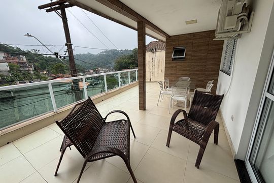 Varanda sala de casa para alugar com 3 quartos, 130m² em Ponte Seca, Ribeirão Pires