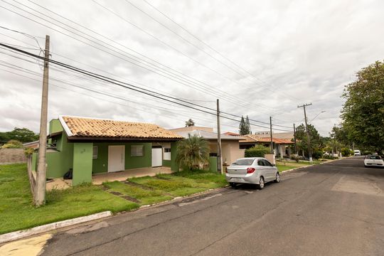FACHADA DO IMÓVEL de casa de condomínio para alugar com 2 quartos, 160m² em Bosque de Barão Geraldo, Campinas