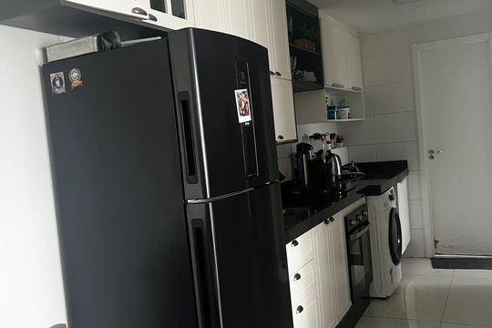 Cozinha de apartamento à venda com 2 quartos, 35m² em RP3 (Regiões de Planejamento), Santo André