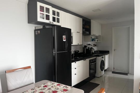 Cozinha de apartamento à venda com 2 quartos, 35m² em RP3 (Regiões de Planejamento), Santo André