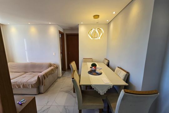 Sala de apartamento para alugar com 2 quartos, 44m² em Residencial Villa Garden, Campinas