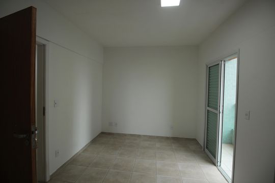 Suíte  de apartamento para alugar com 2 quartos, 116m² em José Menino, Santos