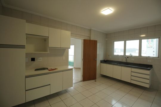 Cozinha e Área de Serviço de apartamento para alugar com 2 quartos, 116m² em José Menino, Santos