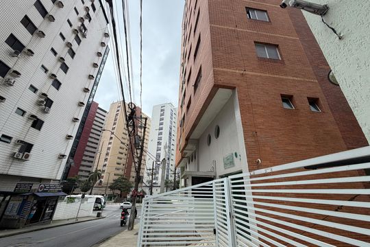 Fachada de apartamento para alugar com 2 quartos, 116m² em José Menino, Santos