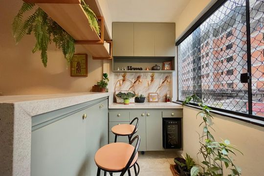 Varanda de apartamento para alugar com 2 quartos, 83m² em Jardim Oriental, São Paulo