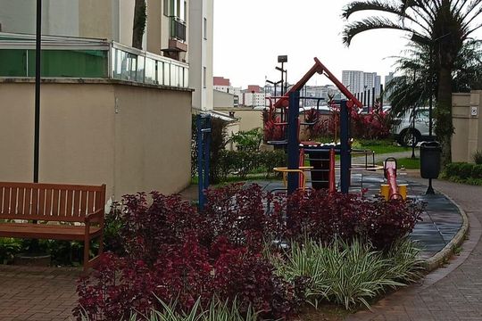 Área externa de apartamento à venda com 2 quartos, 49m² em Fazenda Aricanduva, São Paulo