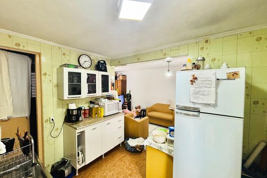 Cozinha de apartamento à venda com 2 quartos, 54m² em Artur Alvim, São Paulo
