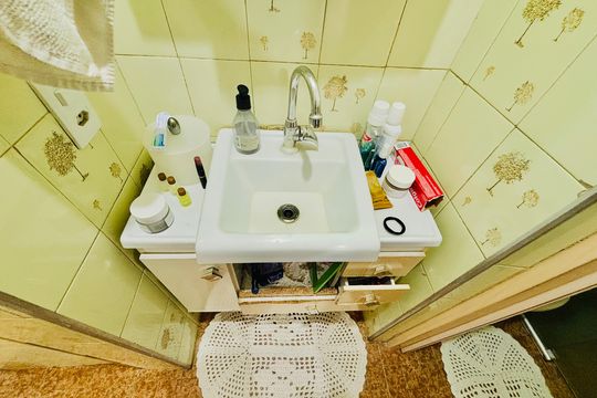 Banheiro de apartamento à venda com 2 quartos, 54m² em Artur Alvim, São Paulo