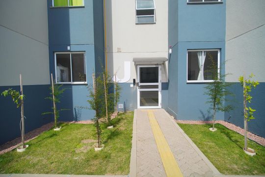 Fachada do bloco de apartamento para alugar com 2 quartos, 44m² em Canudos, Novo Hamburgo