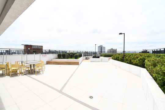 Área comum de kitnet/studio à venda com 1 quarto, 17m² em Centro, Curitiba