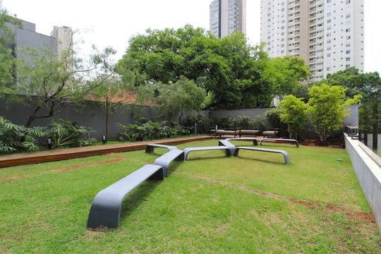 Área Comum - Lazer de kitnet/studio à venda com 1 quarto, 30m² em Vila Olímpia, São Paulo