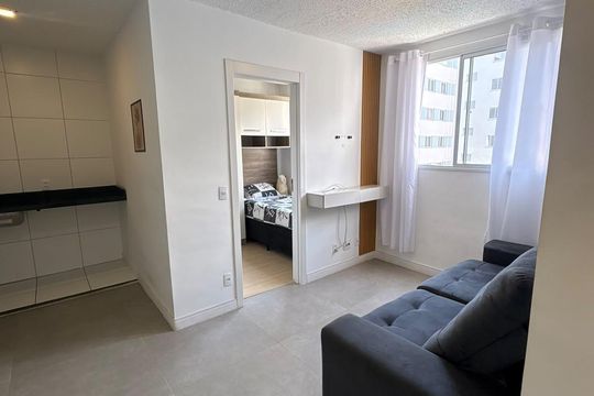 Sala de apartamento para alugar com 2 quartos, 38m² em Cidade São Mateus, São Paulo
