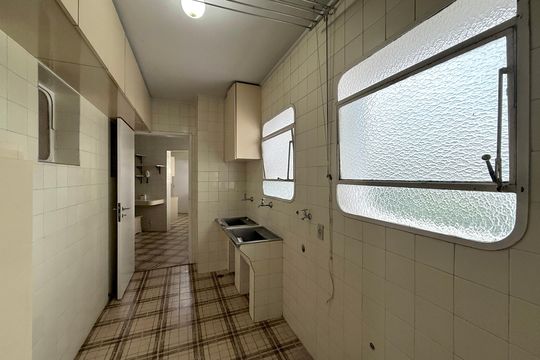 Área de Serviço de apartamento à venda com 3 quartos, 193m² em Santo Amaro, São Paulo