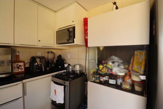 Cozinha de apartamento para alugar com 1 quarto, 65m² em Jardim de Ala, Salvador