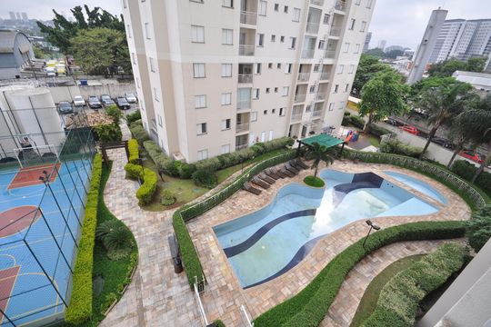 Vista da Sacada da Sala de apartamento para alugar com 2 quartos, 60m² em Vila Guilherme, São Paulo