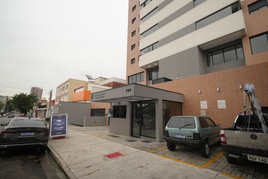 Fachada do Prédio de apartamento à venda com 2 quartos, 44m² em Campestre, Santo André
