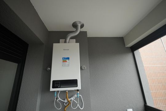 Área de Serviço de apartamento à venda com 2 quartos, 44m² em Campestre, Santo André