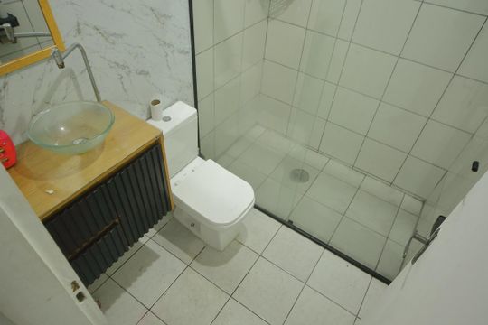 Banheiro  de casa para alugar com 1 quarto, 100m² em Alvarenga, São Bernardo do Campo